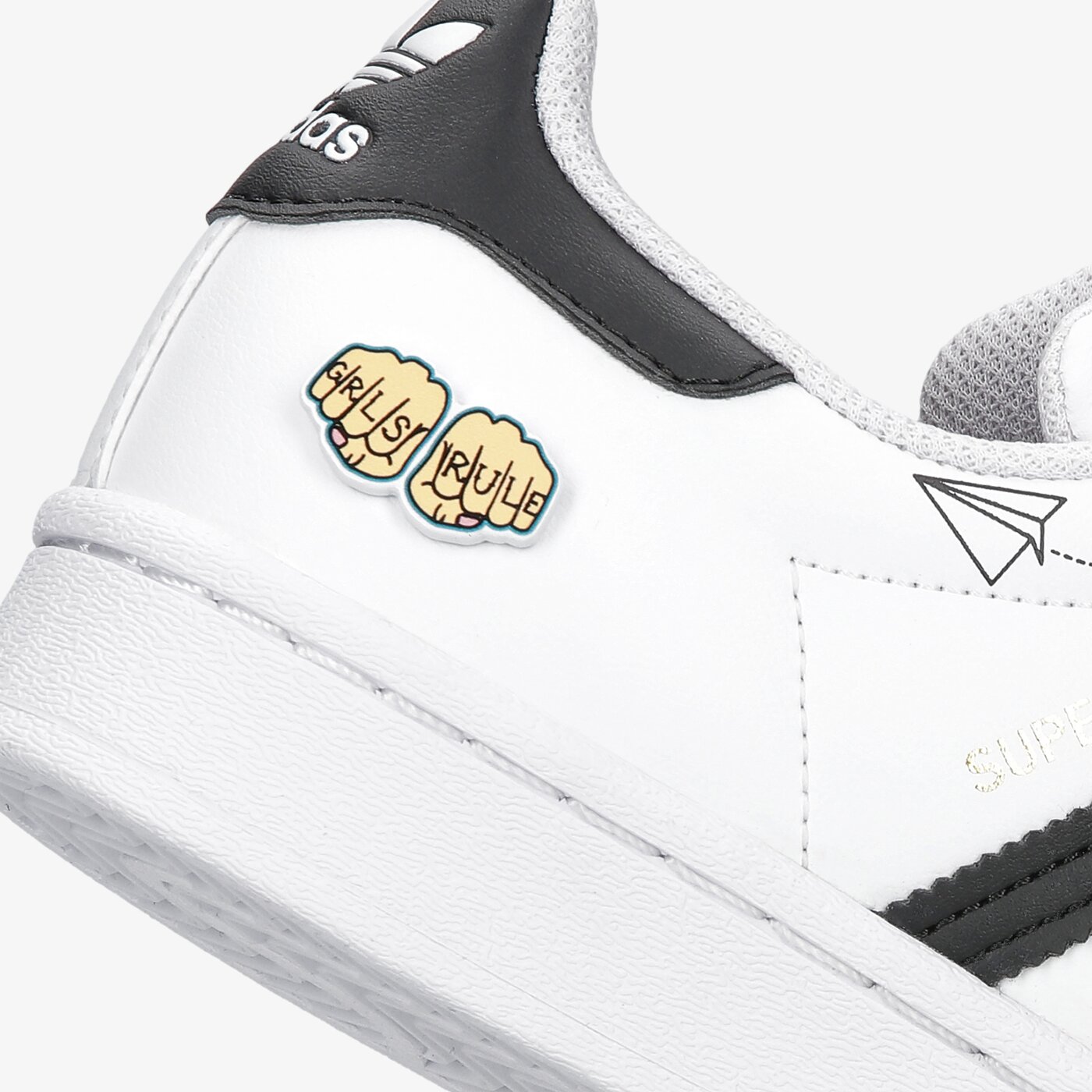 Детски маратонки ADIDAS SUPERSTAR J  fx5202 цвят бял