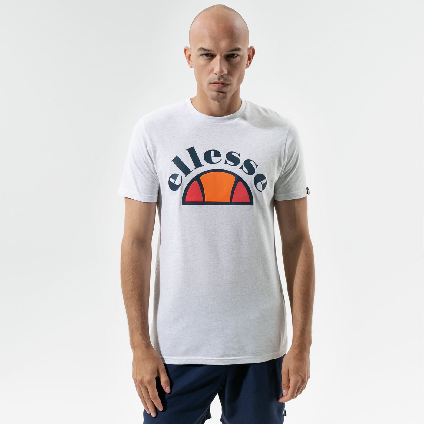 Мъжка тениска ELLESSE ТЕНИСКА TEZZA GRM WHT MRL smg13519909 цвят сив