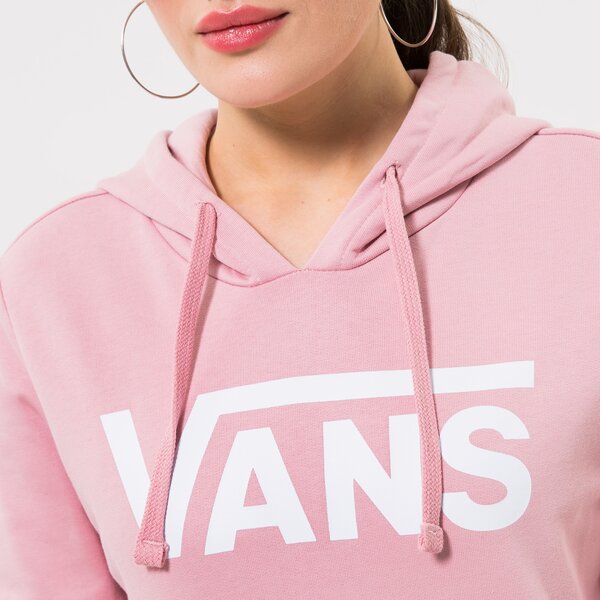 Дамски суичър VANS СУИТЧЪР WM CLASSIC V II HOODIE CLASSIC ZEPHYR vn0a53ov2pt1 цвят розов