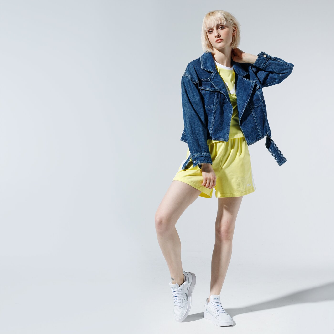 Дамска тениска FILA ТЕНИСКА SALOME TEE 687614190 цвят жълт