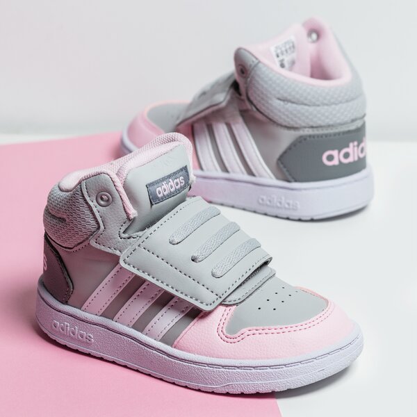 Детски маратонки ADIDAS HOOPS MID 2.0 I gz7779 цвят сив