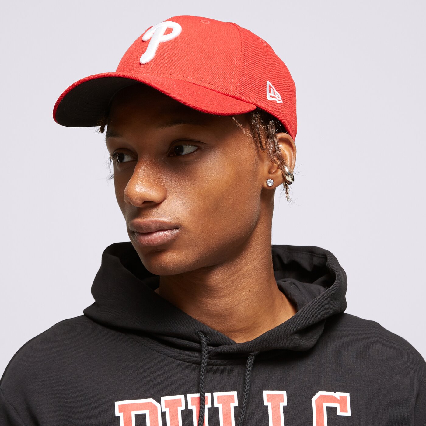 Мъжка шапка с козирка NEW ERA ШАПКА MLB THE LEAGUE PHILLIES PHILADELPHIA PHILLIES 11997839 цвят червен