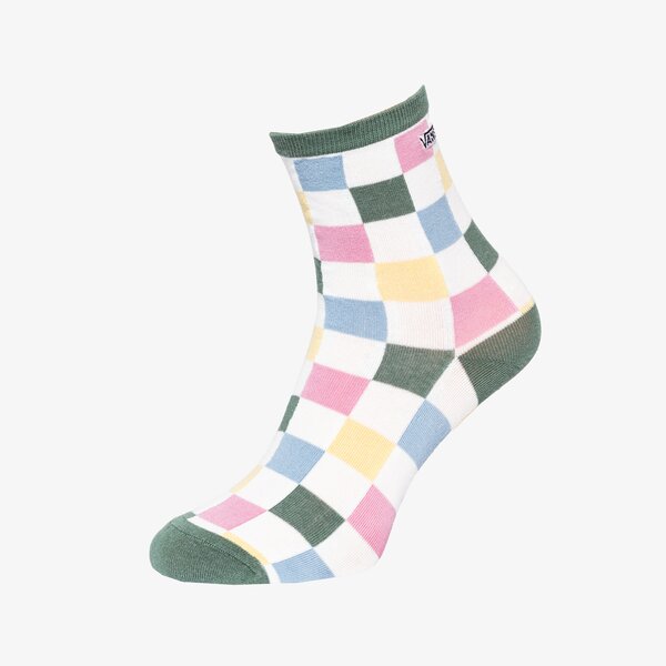 Дамски чорапи VANS ЧОРАПИ WM SHINNER SOCK 6.5-10 1PK vn0a49zcy0e1 цвят бял