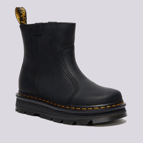 Дамски боти DR.MARTENS ZEBZAG RIGGER BOOT WARM LINED 42662001 цвят черен