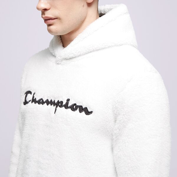 Мъжки суичър CHAMPION СУИТЧЪР С КАЧУЛКА HOODED ТОП 214973ww033 цвят бял
