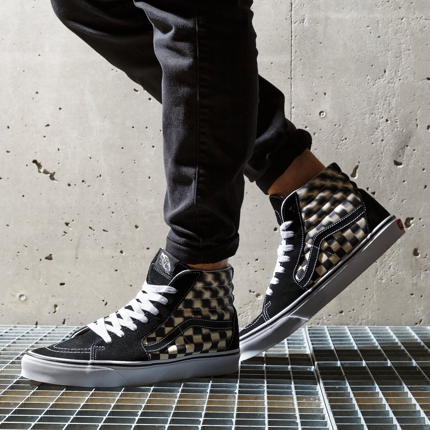 Мъжки маратонки VANS SK8-HI vn0a38gevjm1 цвят черен