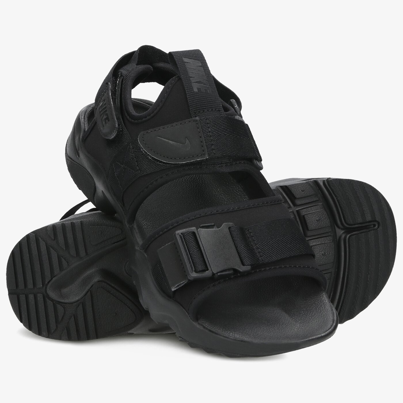 Дамски чехли и сандали NIKE CANYON cv5515-002 цвят черен