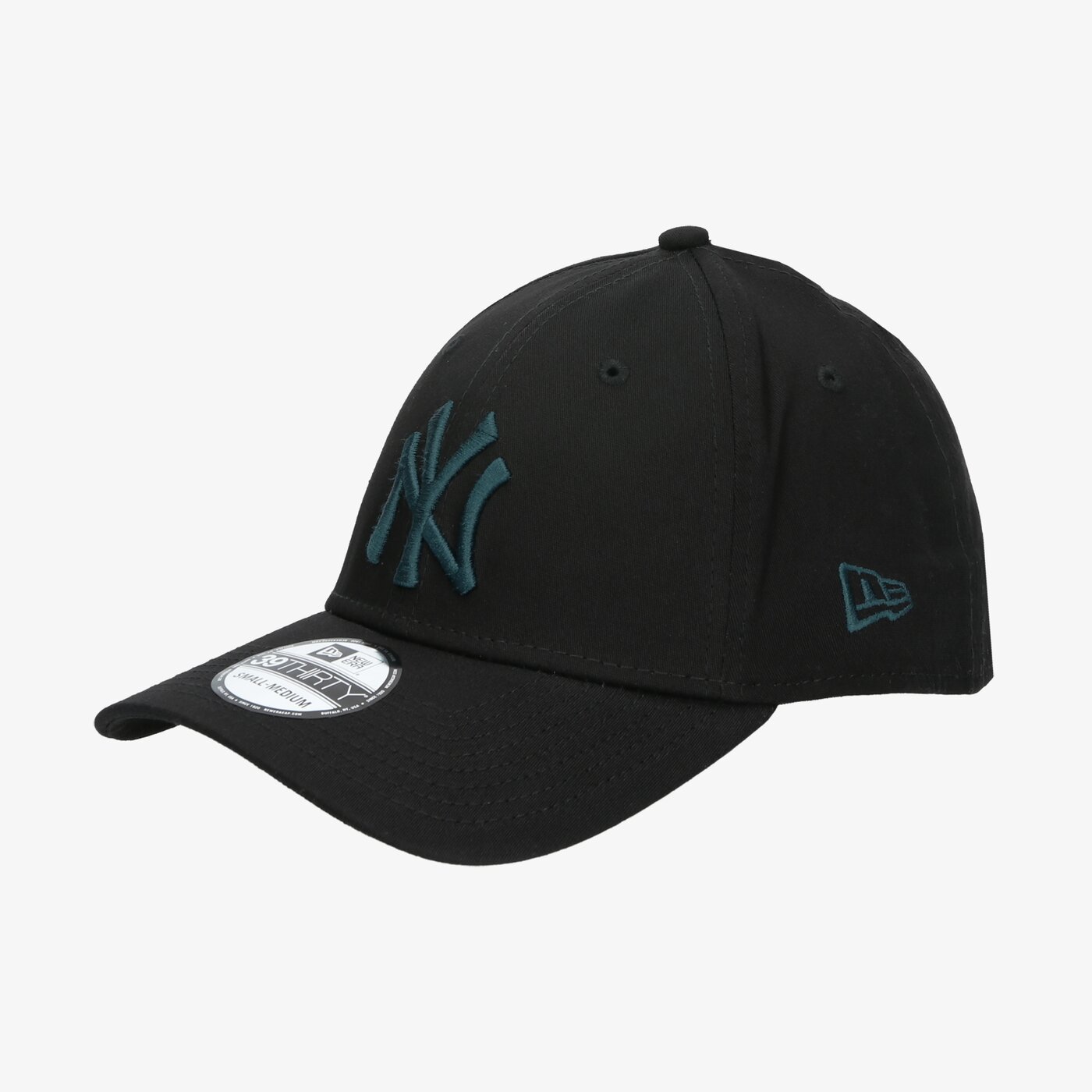 Мъжка шапка с козирка NEW ERA ШАПКА ESSENTIAL 39THIRTY NYY BLK/GRN NEW YORK YANKEE 12285505 цвят черен
