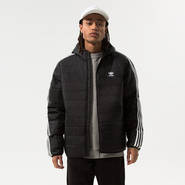 Мъжко зимно яке ADIDAS ЯКЕ ЗИМНО PAD HOODED PUFF hl9211 цвят черен