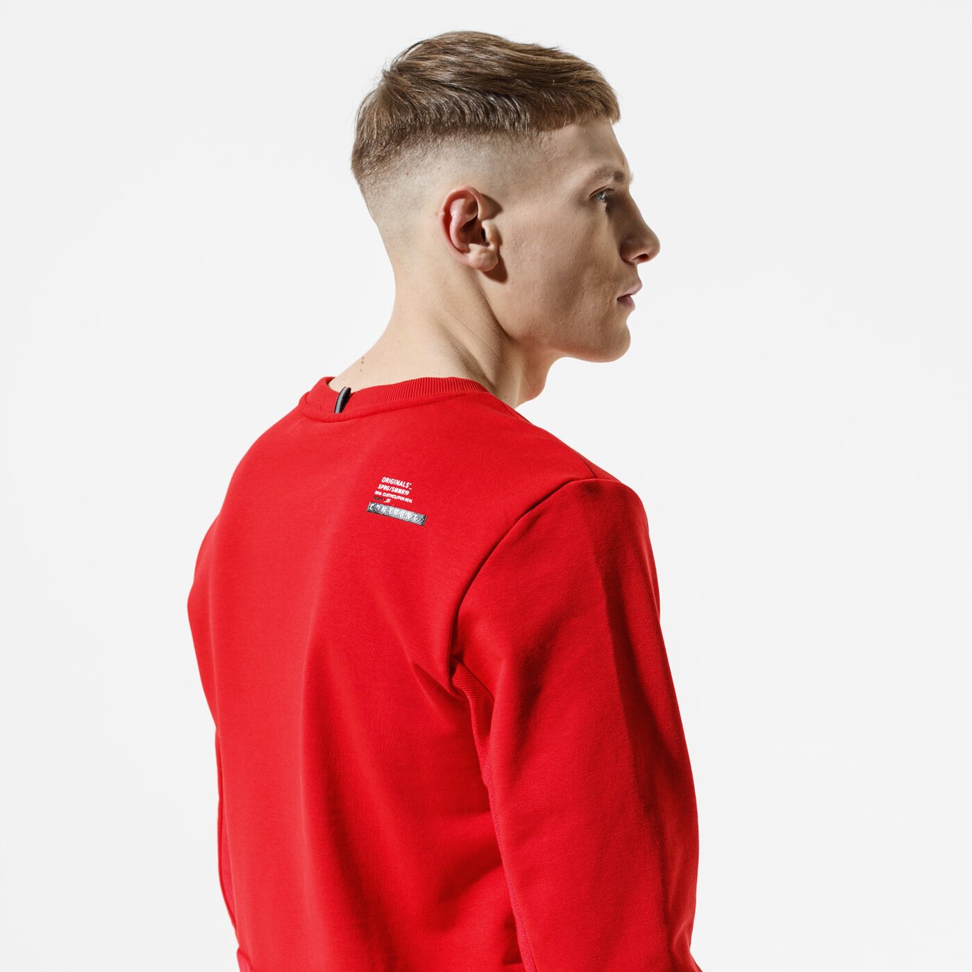 Мъжки суичър CONFRONT СУИТЧЪР JAMIE cf120blm54001 цвят червен