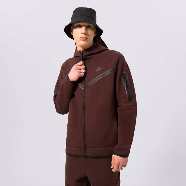 Мъжки суичър NIKE СУИТЧЪР С КАЧУЛКА SPORTSWEAR TECH FLEECE cu4489-227 цвят кафяв