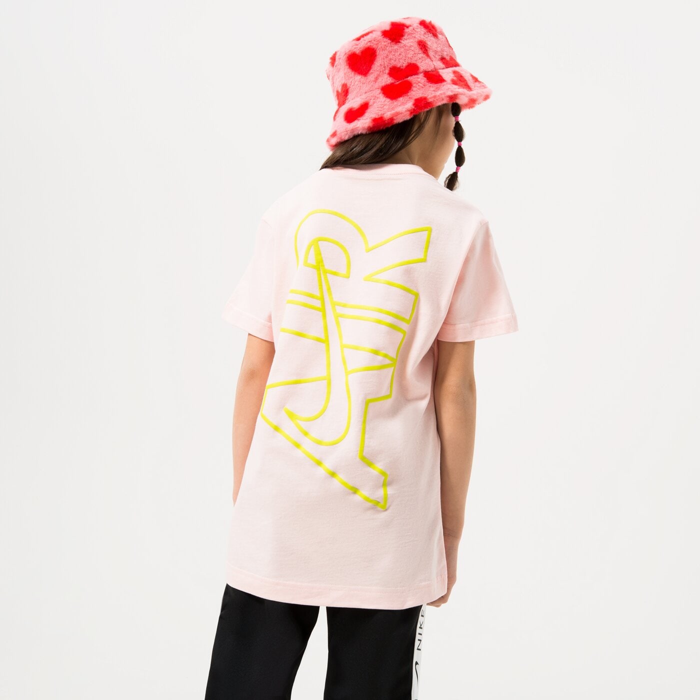 Детска тениска NIKE ТЕНИСКА G NSW TEE NIKE AIR BF GIRL do1341-610 цвят розов