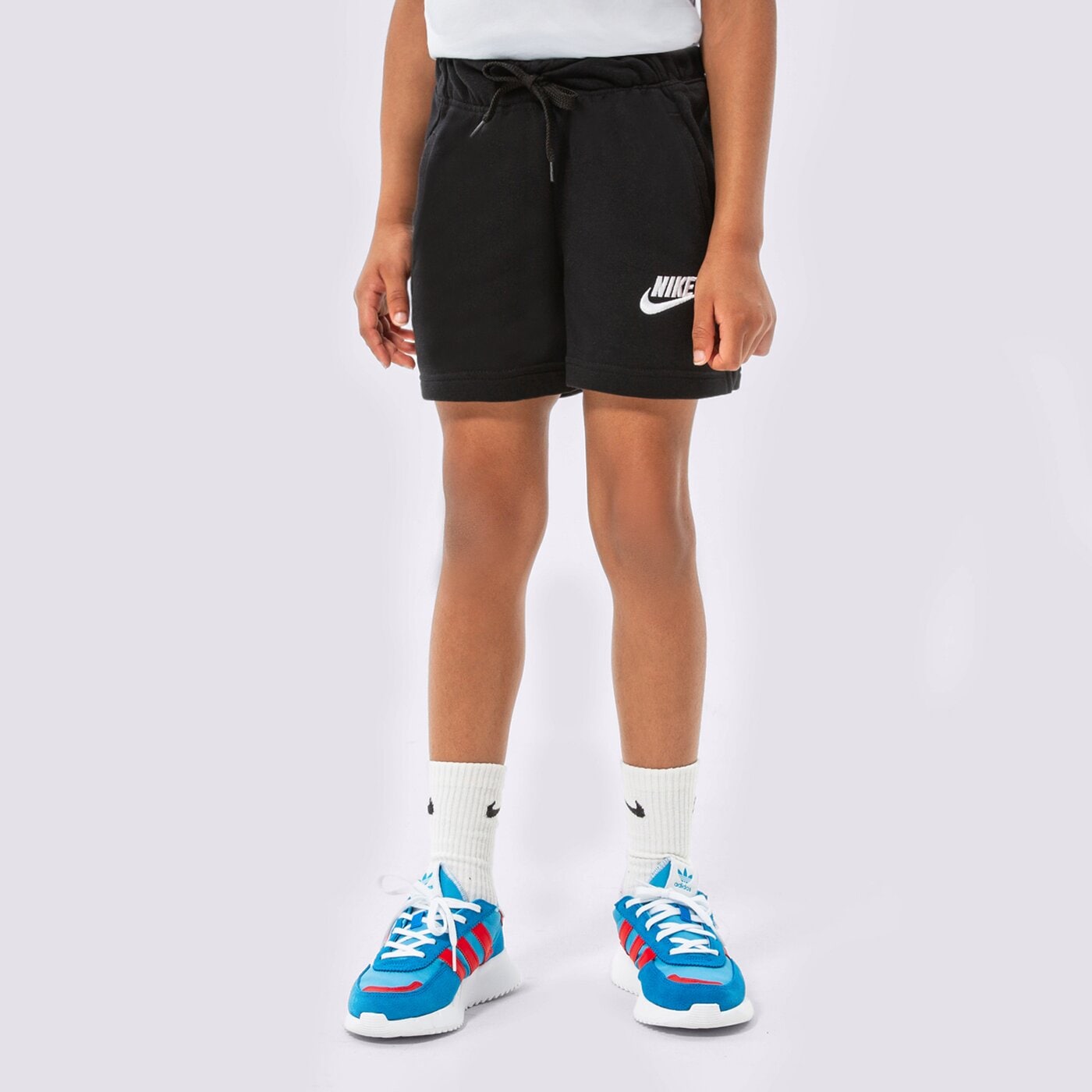  NIKE ШОРТИ SPORTSWEAR CLUB GIRL da1405-010 цвят черен