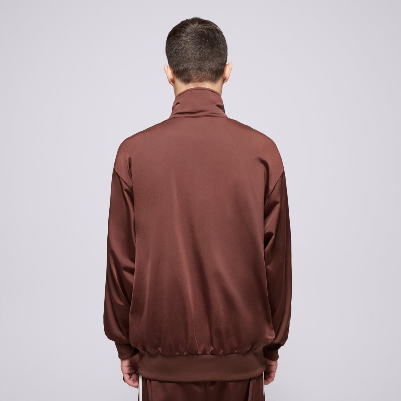 Мъжки суичър ADIDAS СУИТЧЪР СЪС ЗАКОПЧАВАНЕ FIREBIRD TT ka0459 цвят кафяв