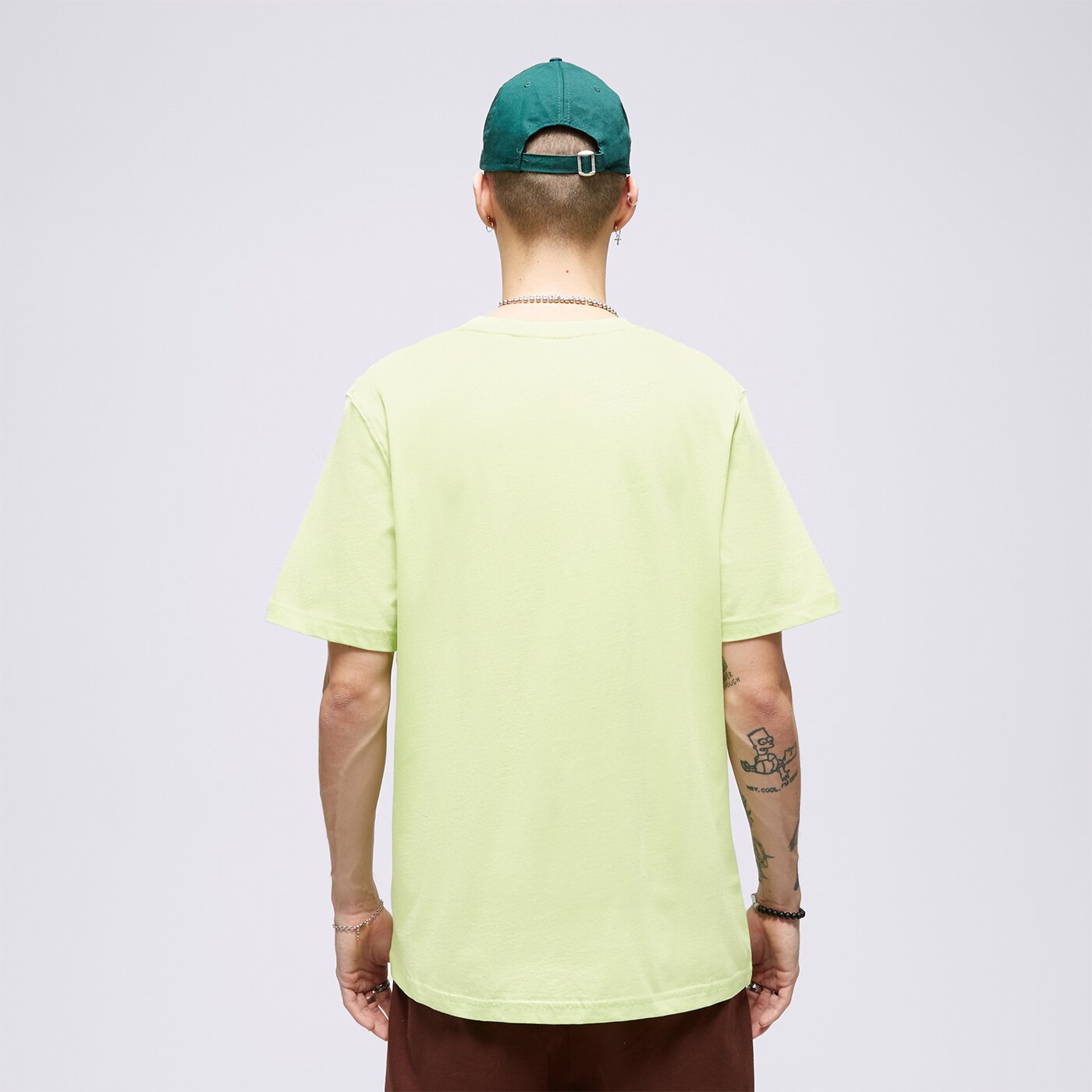 Мъжка тениска ADIDAS ТЕНИСКА ESSENTIAL il2520 цвят зелен