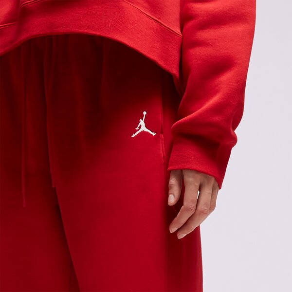 Дамски панталони JORDAN ПАНТАЛОНИ W J BRKLN FLC fn4494-687 цвят червен
