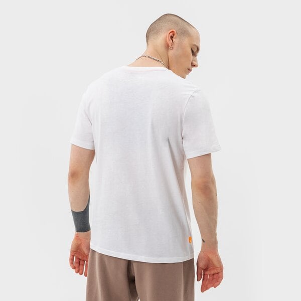 Мъжка тениска TIMBERLAND ТЕНИСКА SMALL LOGO PRINT tb0a5pgz1001 цвят бял