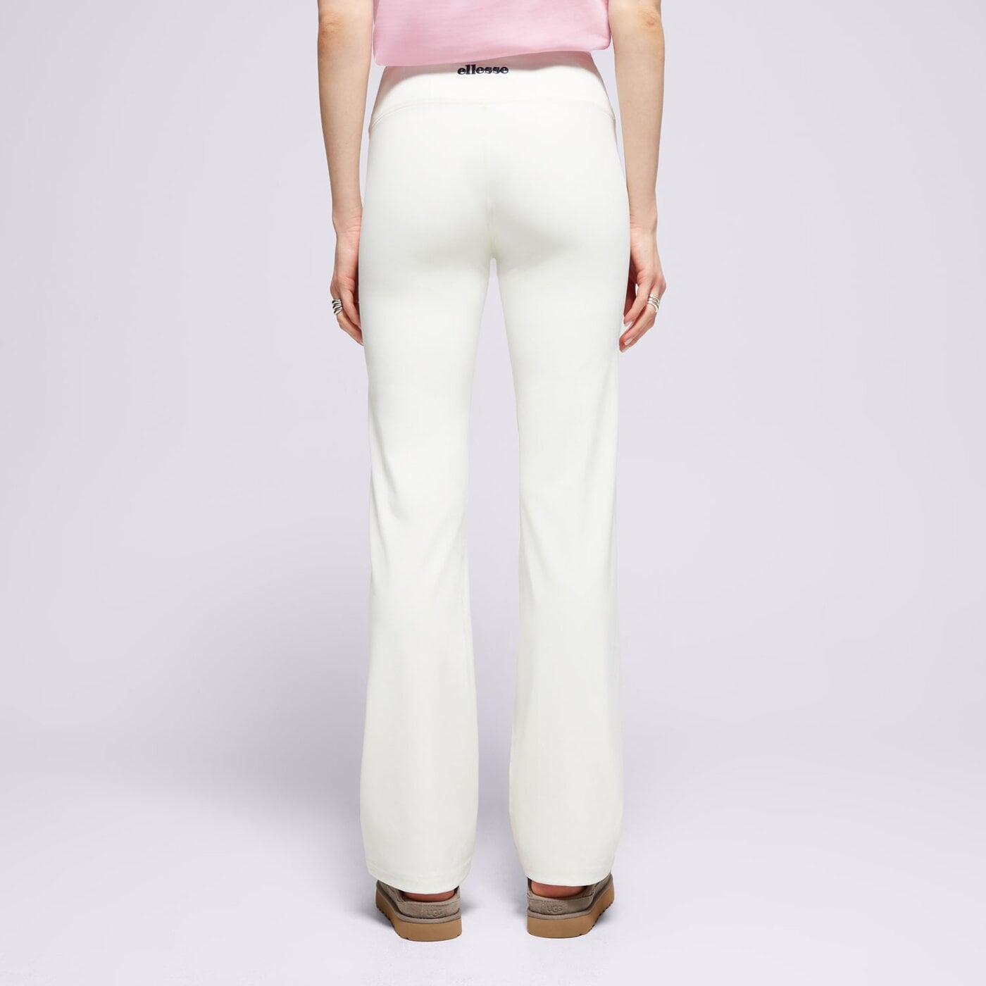 Дамски панталони ELLESSE КЛИН ORNELLLI LEGGING OFF WHT sgz22013904 цвят бял