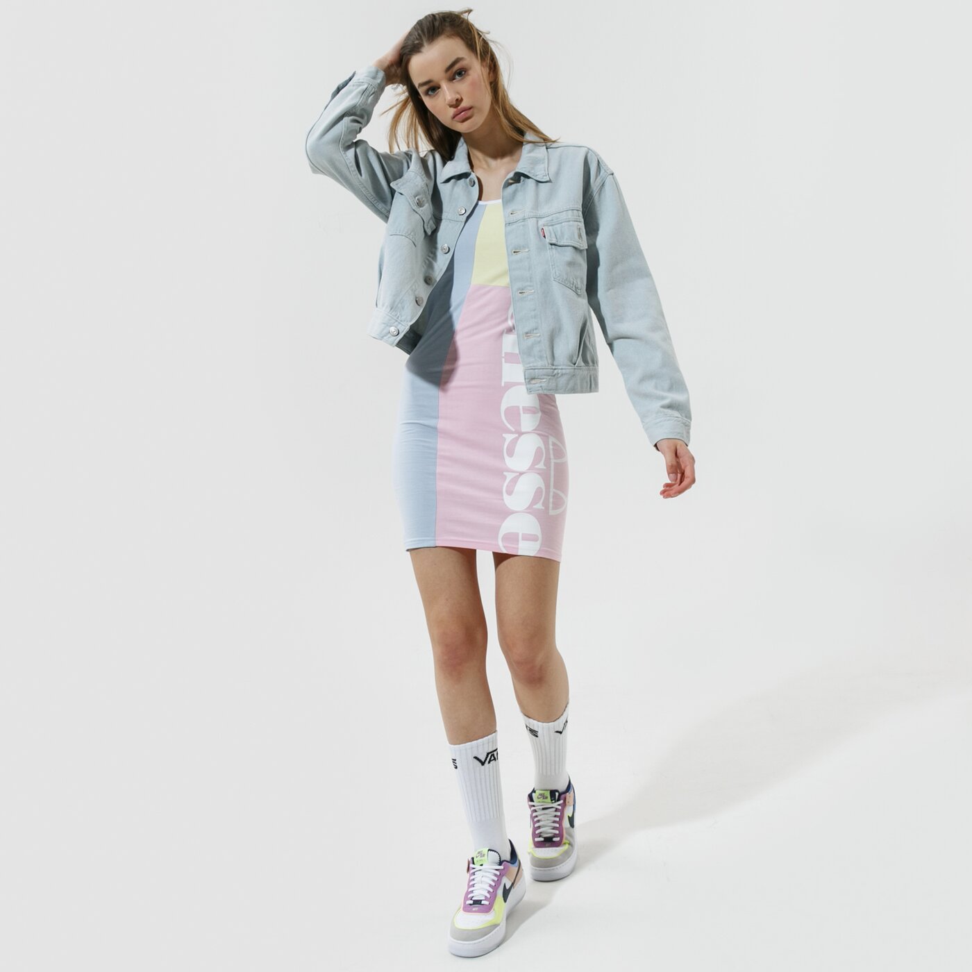 Дамски ELLESSE РОКЛЯ SERETA АНЦУГS MLT sgj11881940 цвят многоцветен