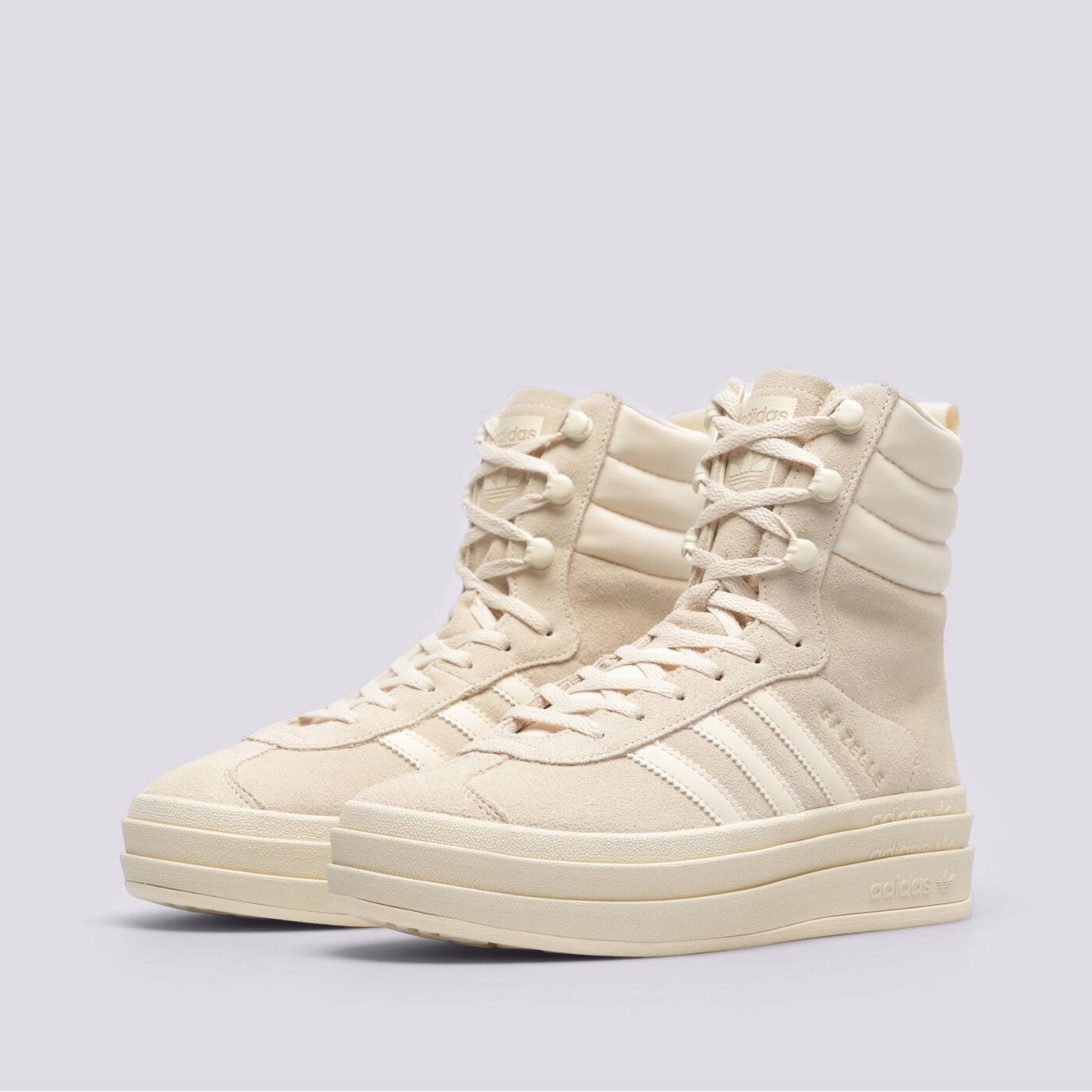 Дамски маратонки ADIDAS GAZELLE BOOT W id6984 цвят бежов