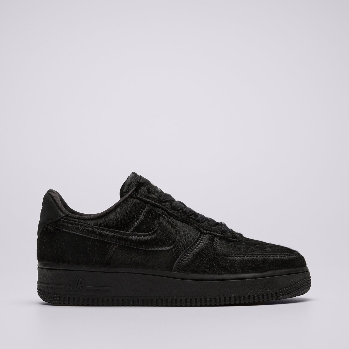 Дамски маратонки NIKE WMNS AIR FORCE 1 '07 PONY HAIR ii7398-001 цвят черен