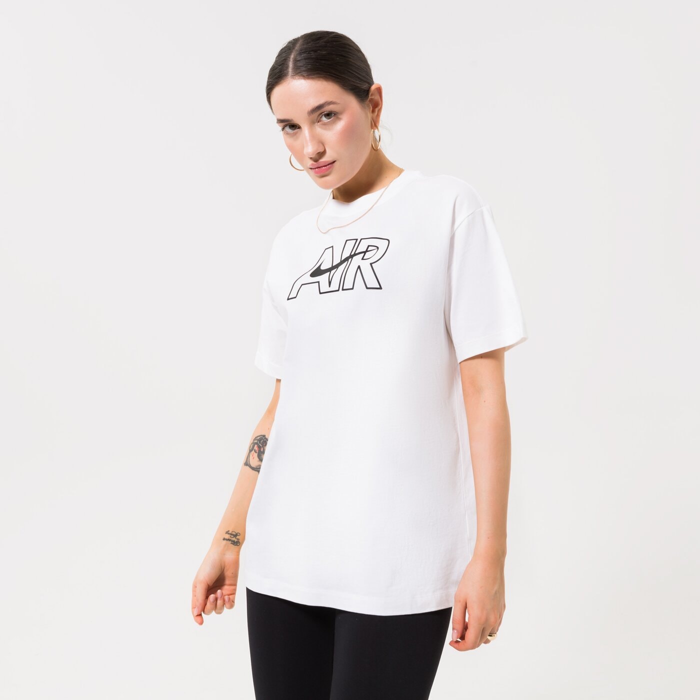 Дамска тениска NIKE ТЕНИСКА AIR BOYFRIEND ТЕНИСКА dn5800-100 цвят бял