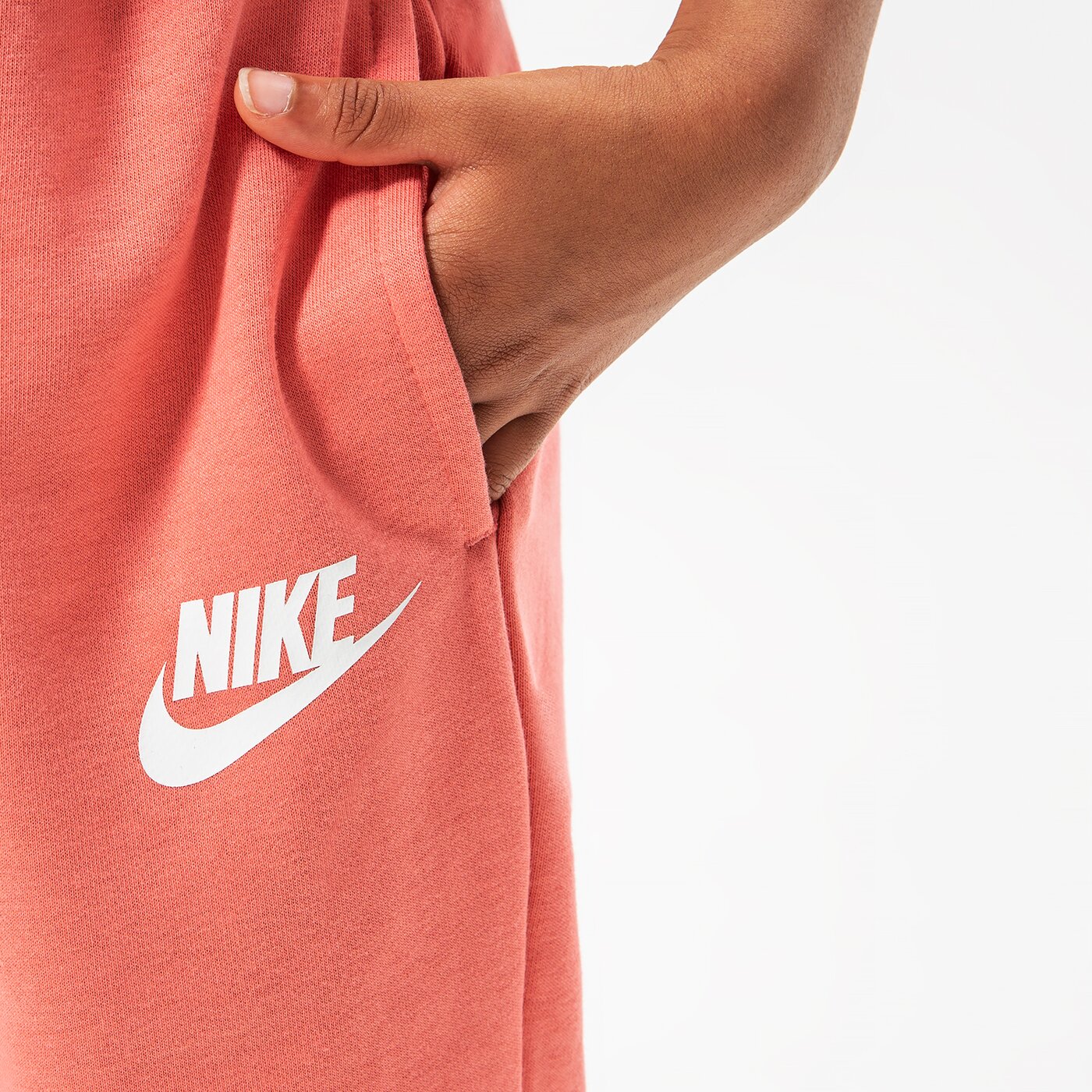 Детски панталони NIKE ПАНТАЛОНИ NIKE SPORTSWEAR CLUB GIRL dc7211-603 цвят розов