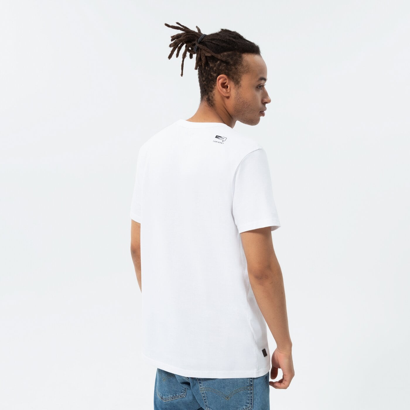 Мъжка тениска CONFRONT ТЕНИСКА CLASSIC cf122tsm72001 цвят бял