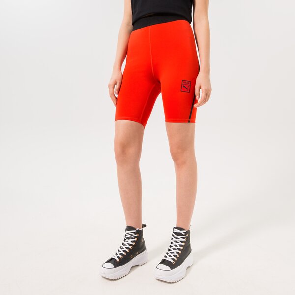 Дамски къси панталони PUMA ШОРТИ PUMA X VOGUE TIGHT SHORTS 535080-95 цвят червен