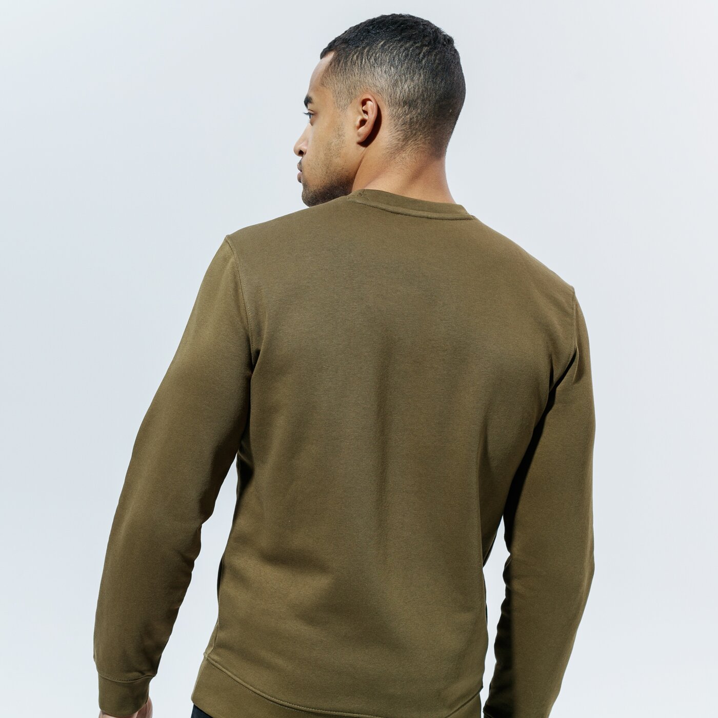 Мъжки суичър CHAMPION СУИТЧЪР CREWNECK SWEATSHIRT 214750ms549 цвят каки