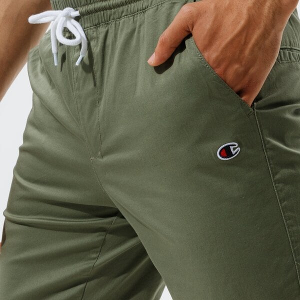 Мъжки панталони CHAMPION ПАНТАЛОНИ ELASTIC CUFF PANTS 214366gs030 цвят сив