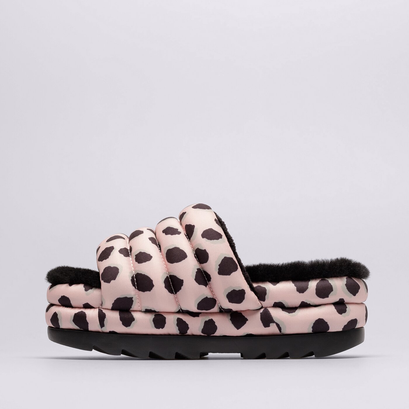Дамски чехли и сандали UGG MAXI SLIDE CHEE.PR 1127074-pink scallop цвят розов