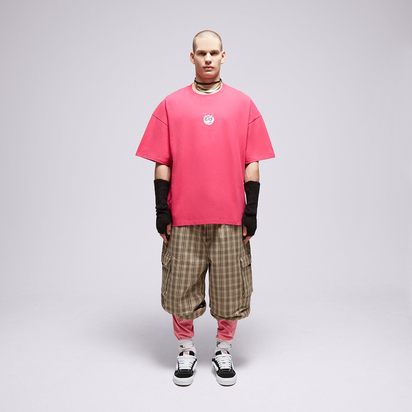 Мъжка тениска S.NOW JOB SIZEER ТЕНИСКА "NOT MY DAY" MAGENTA si323tsu54001 цвят розов