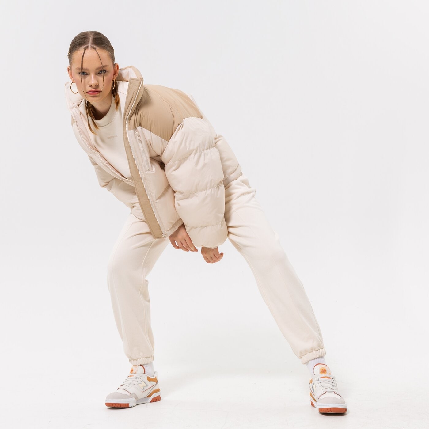 Дамско зимно яке LEVI'S ЯКЕ ЗИМНО NOE SHORT PUFFER a3286-0000 цвят бежов