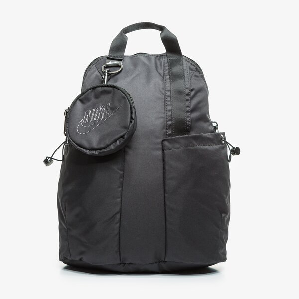 Детска раница NIKE РАНИЦА W NSW FUTURA LUXE MINI BKPK cw9335-010 цвят черен