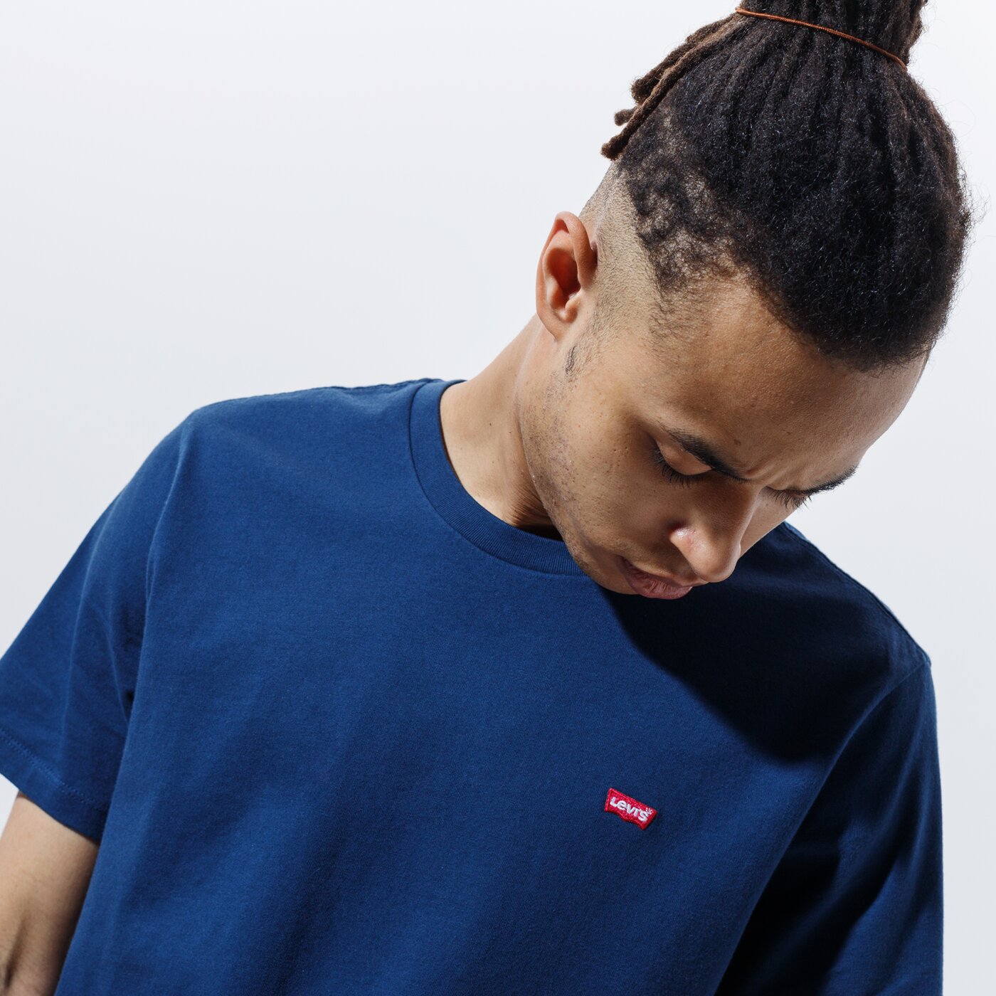 Мъжка тениска LEVI'S ТЕНИСКА SS ORIGINAL HM TEE 56605-0017 цвят тъмносин