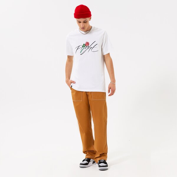 Мъжка тениска JORDAN ТЕНИСКА M J BRAND SORRY GX SS CREW dq7390-100 цвят бял