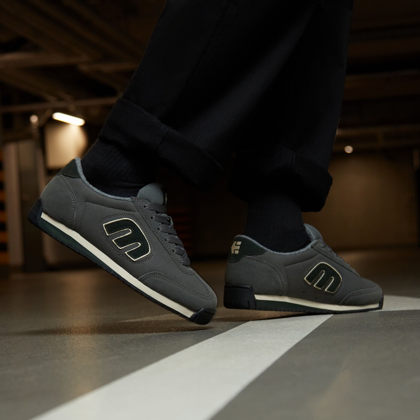 Мъжки маратонки ETNIES LO-CUT II LS 4101000365020 цвят сив