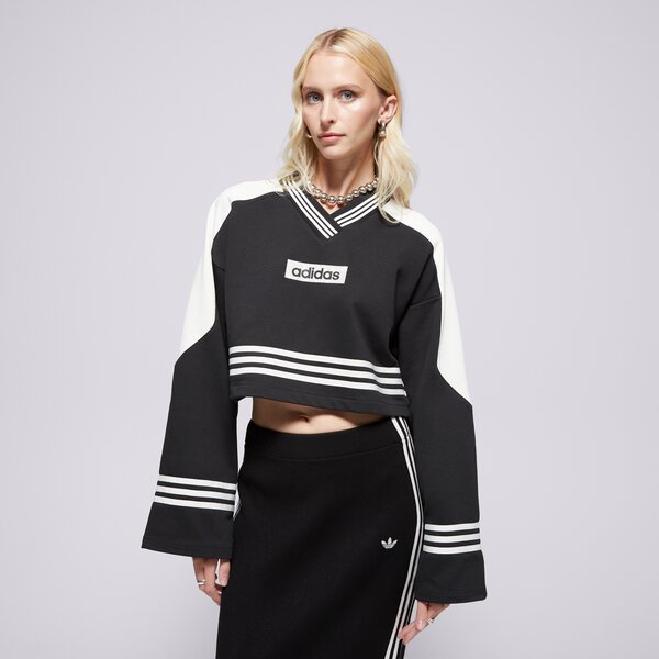 Дамски суичър ADIDAS СУИТЧЪР CREW SWEATSHIRT jw7273 цвят черен