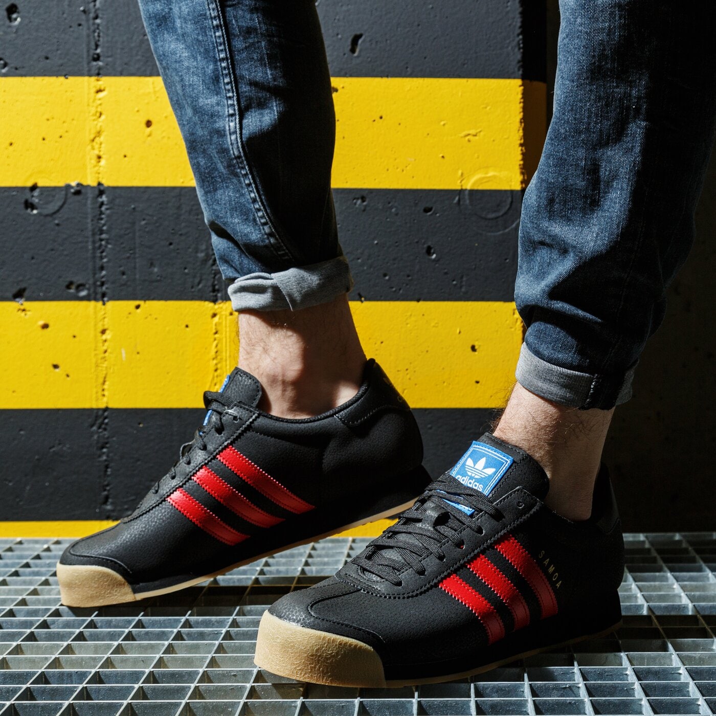 Мъжки маратонки ADIDAS SAMOA eg6086 цвят черен