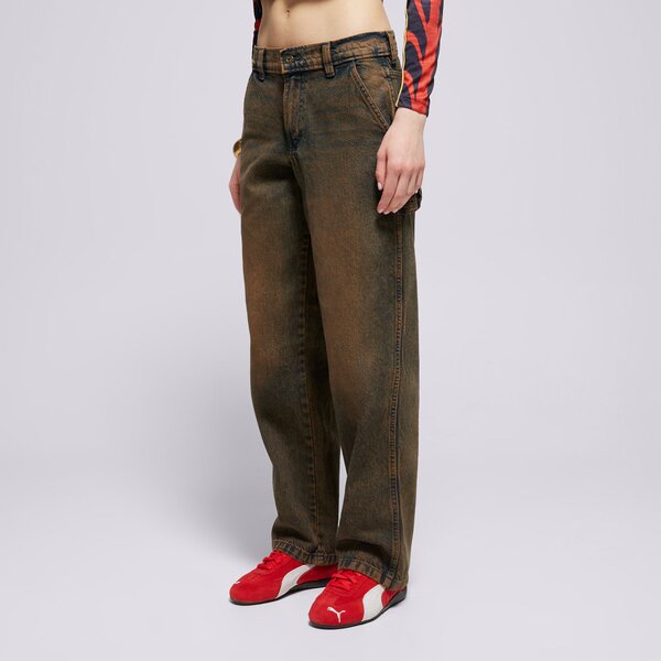 Дамски панталони DICKIES ПАНТАЛОНИ STEVENSVILLE CARPENTER W dk0a863sk591 цвят син