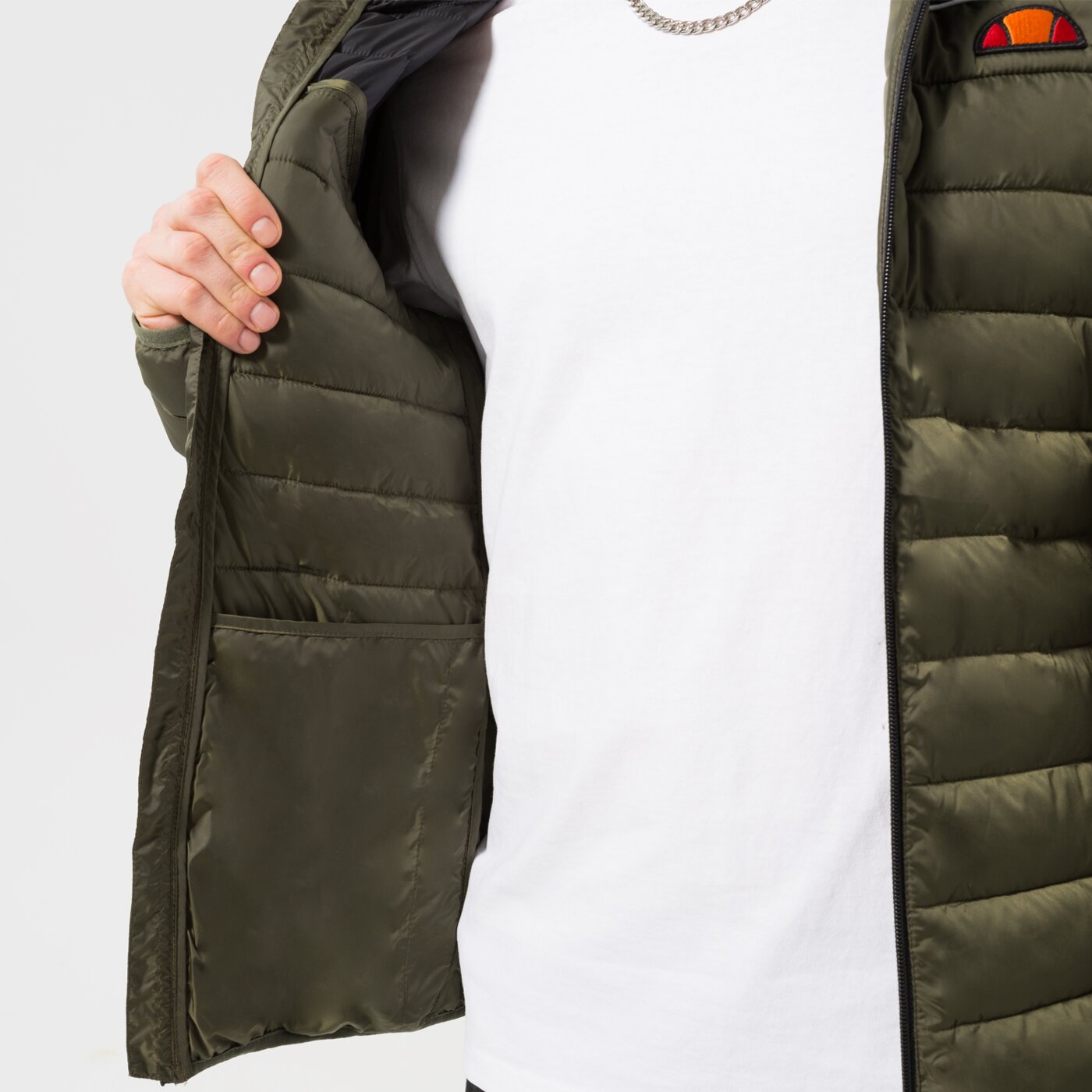 Мъжко зимно яке ELLESSE ЯКЕ ПУХЕН LOMBARDY 2 BLK/KHA PADDED JACKET shk13274043 цвят черен