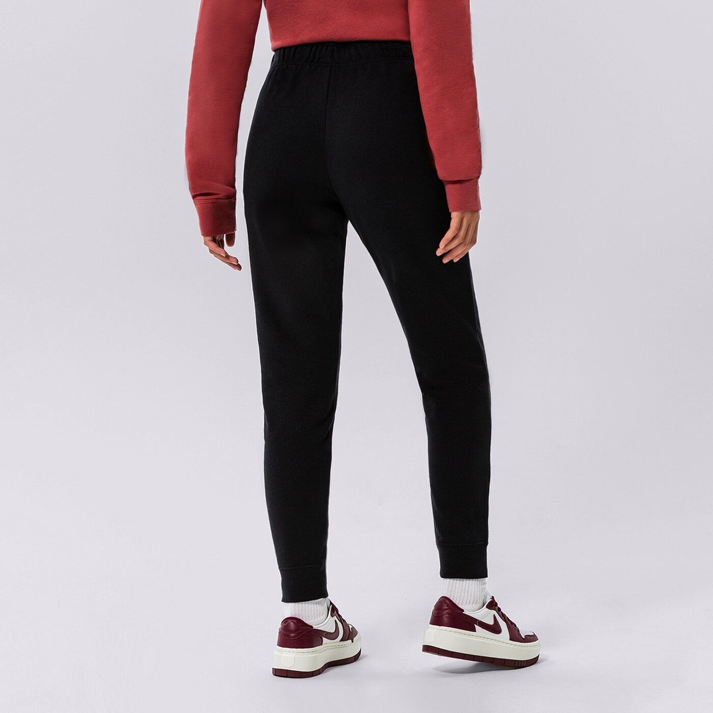 Дамски панталони NIKE ПАНТАЛОНИ W NSW CLUB FLC MR PANT TIGHT dq5174-010 цвят черен