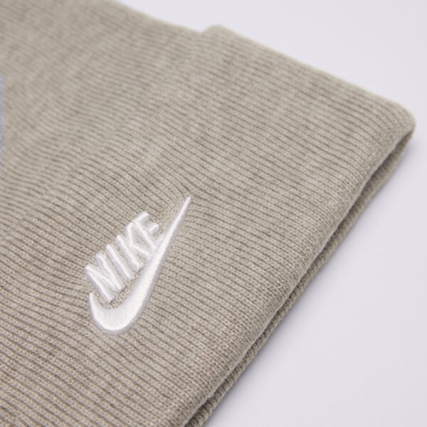 Дамска зимна шапка NIKE ЗИМНА ШАПКА U NK PEAK BEANIE TC FUT F24 L hf0186-063 цвят сив
