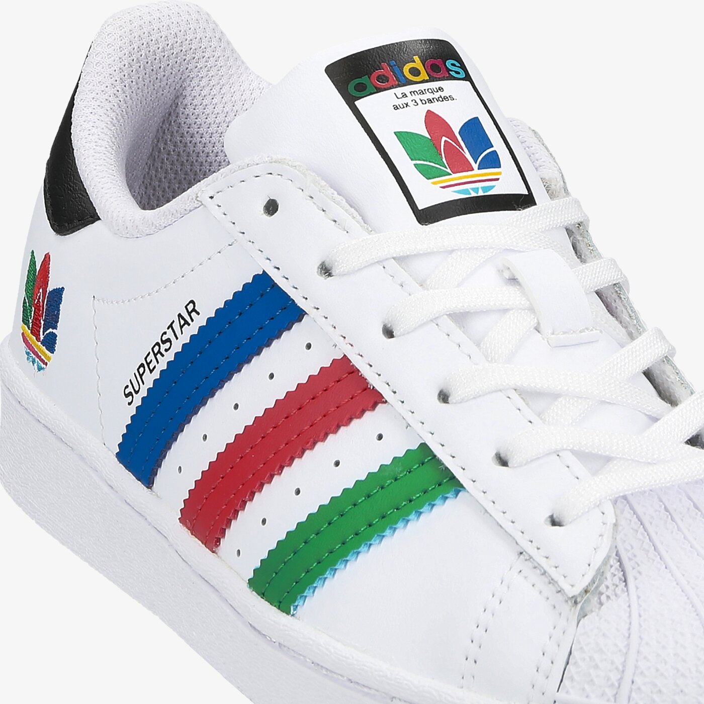 Детски маратонки ADIDAS SUPERSTAR C  fw5238 цвят бял