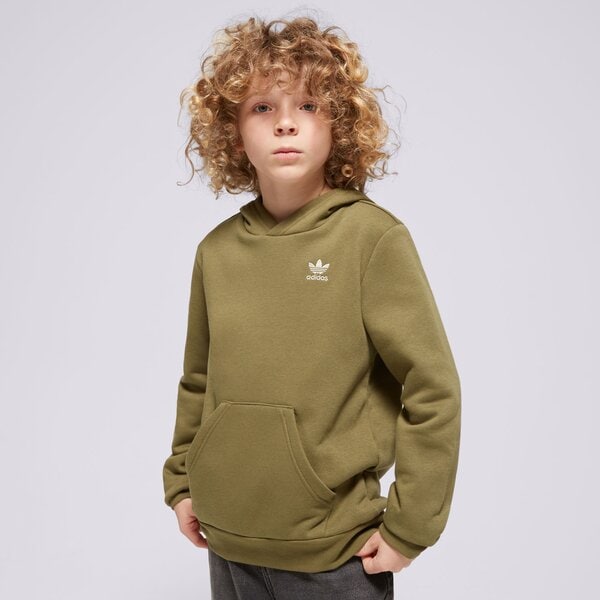 Детски суичър ADIDAS СУИТЧЪР С КАЧУЛКА HOODIE BOY ip3035 цвят каки