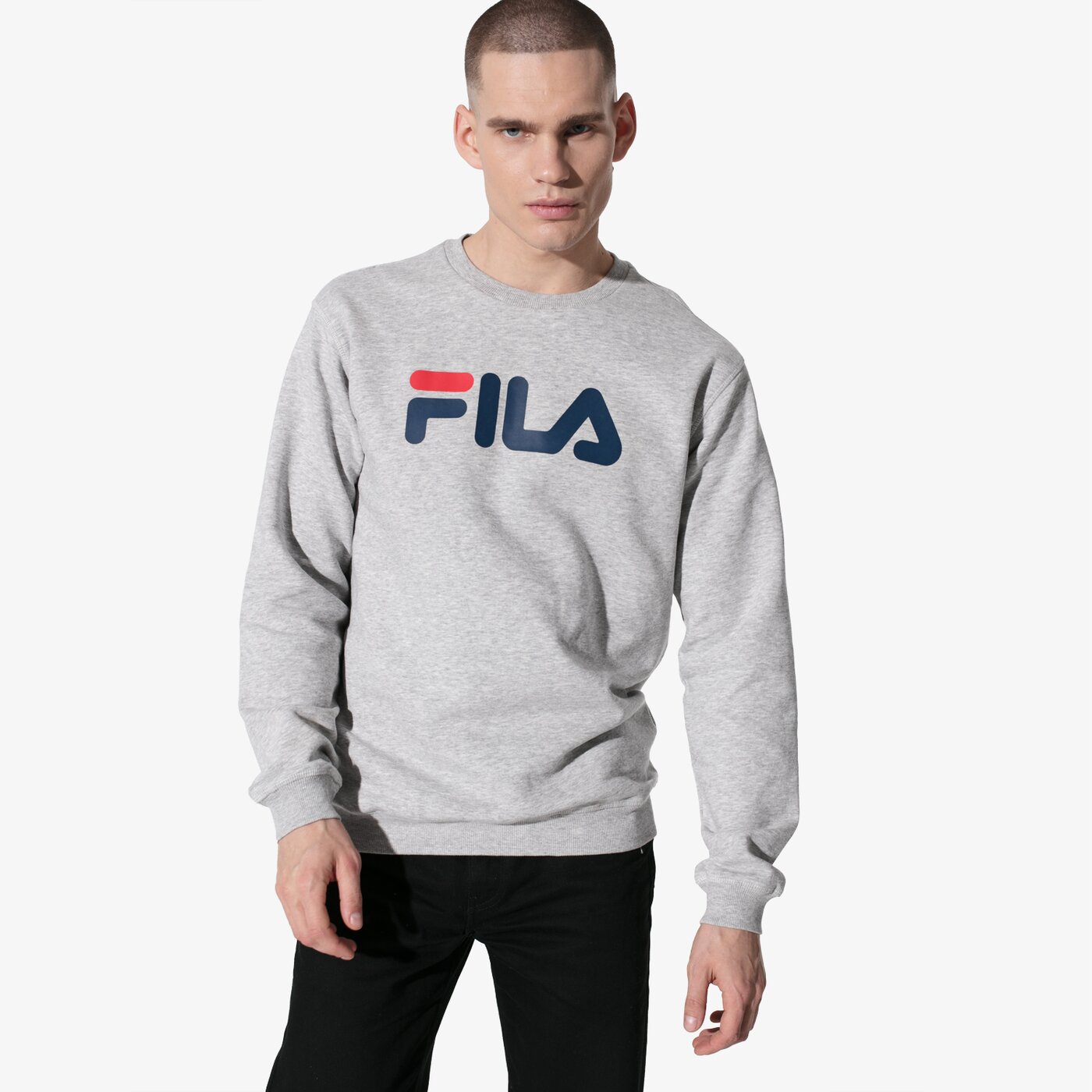 Мъжки суичър FILA СУИТЧЪР PURE CREW SWEAT U 681091b13 цвят сив