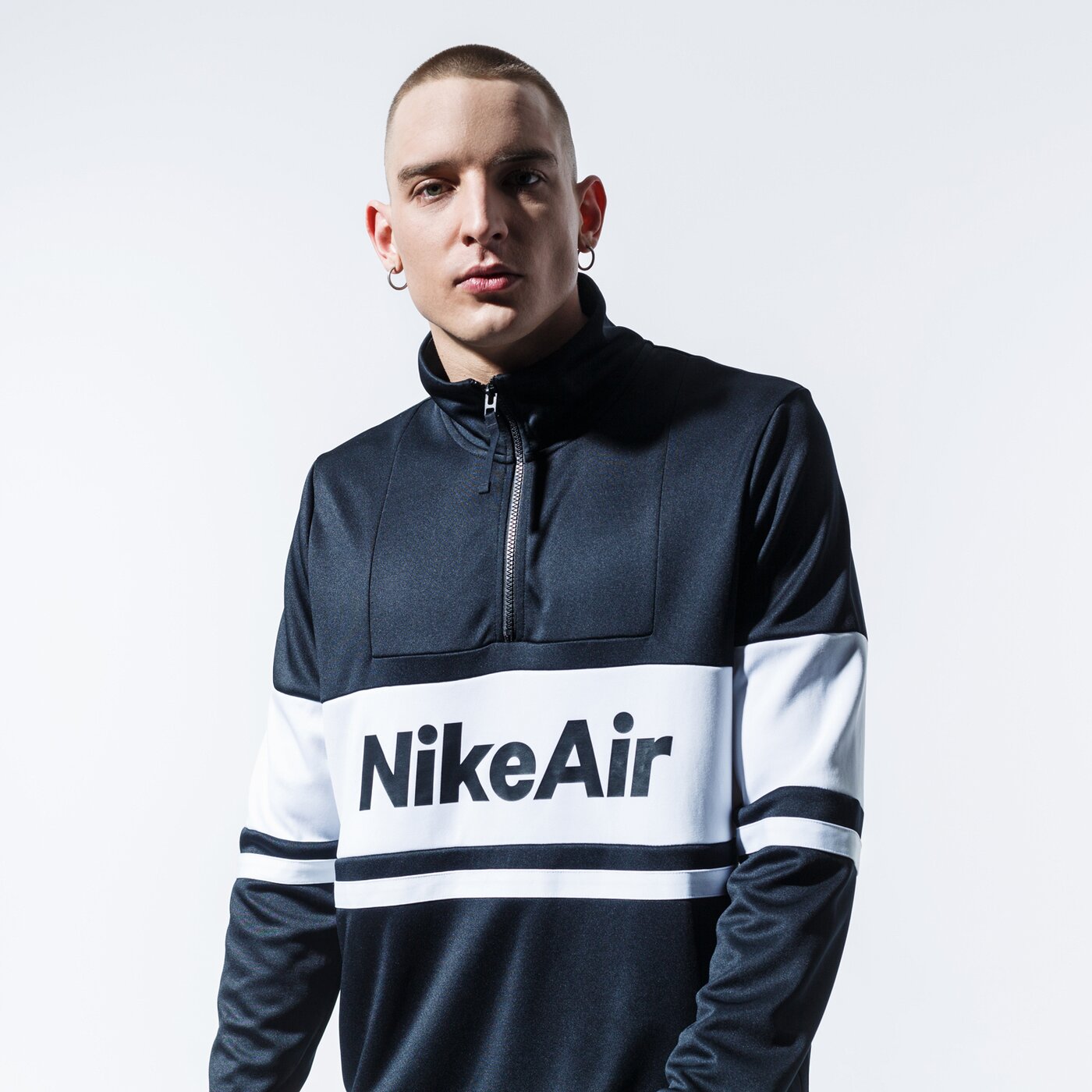 Мъжки суичър NIKE СУИТЧЪР AIR cj4836-010 цвят черен