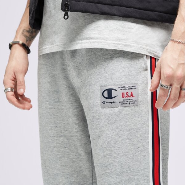 Мъжки панталони CHAMPION ПАНТАЛОНИ RIB CUFF PANTS 218767em021 цвят сив