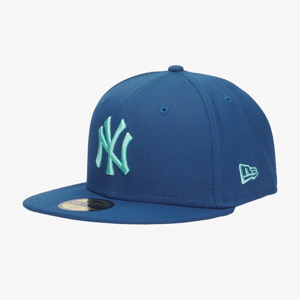 Мъжка шапка с козирка NEW ERA ШАПКА 59FIFTY NYY NEW YORK YANKEES SBB 60141441 цвят син